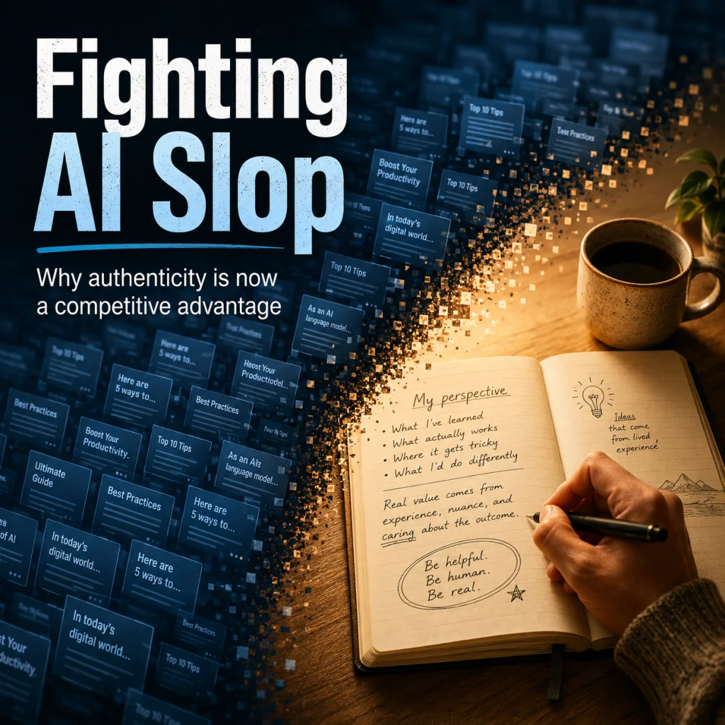Fighting AI Slop: Why Authenticity Is Becoming a Business Advantage